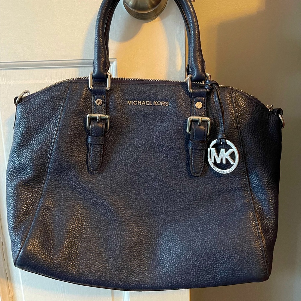Michael Kors safiano leather handbag